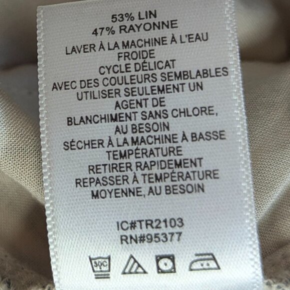 Sanctuary On Repeat Leopard Print Drawstring Linen Blend Shorts *Size Small - Picture 9 of 11